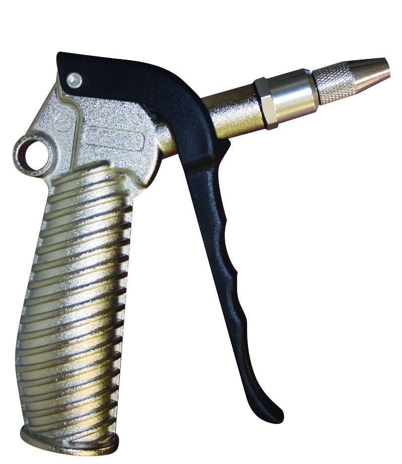 Milton S-181 Turbo Pistol Grip Blow Gun - Adjustable Nozzle - 42 CFM - 230 Max PSI