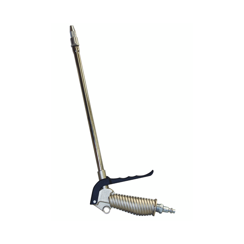 MILTON - S1817 Milton S-182 Turbo Pistol Grip Blow Gun - 10" Extended Reach and Adjustable Nozzle - 40 CFM - 230 Max PSI