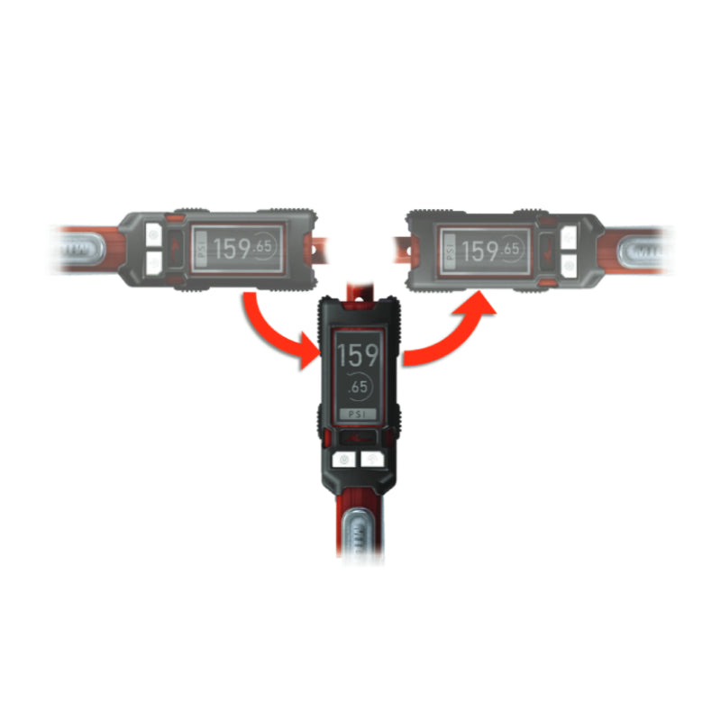Milton Precision Digital Tire Pressure Gauge S-580ekit, Made In USA Most Accurate Inflator Gauge Available, Perfect for Professional Technicians, Easy to Read Display, 0-160 PSI Pressure Range , Red