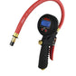 Pro Digital Tire Inflator/Pressure Pistol Grip Gauge, Straight Foot Chuck, 15" Hose