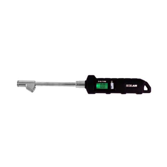 EXELAIR EX516DIG by Milton Digital Dual Head Tire Gauge with Extended Swivel Air Chuck,Black/Silver