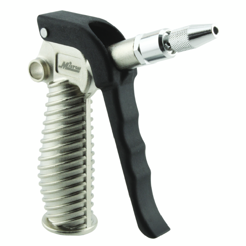 Milton S-181 Turbo Pistol Grip Blow Gun - Adjustable Nozzle - 42 CFM - 230 Max PSI