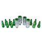 Milton® COLORFIT® Coupler & Plug Kit - (A-Style, Green) - 1/4" NPT (14-Piece)