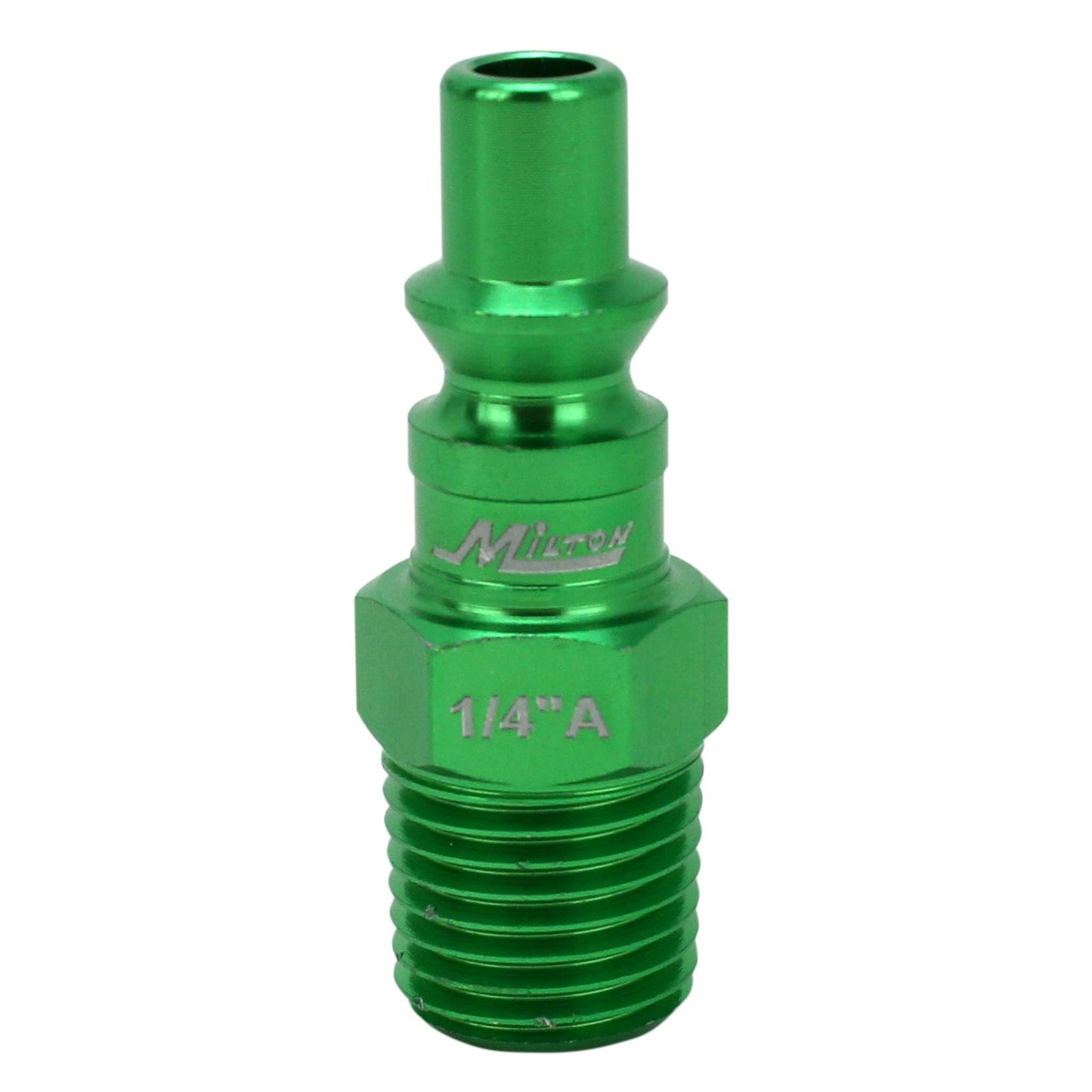 Milton® COLORFIT® Coupler & Plug Kit - (A-Style, Green) - 1/4" NPT (14-Piece)