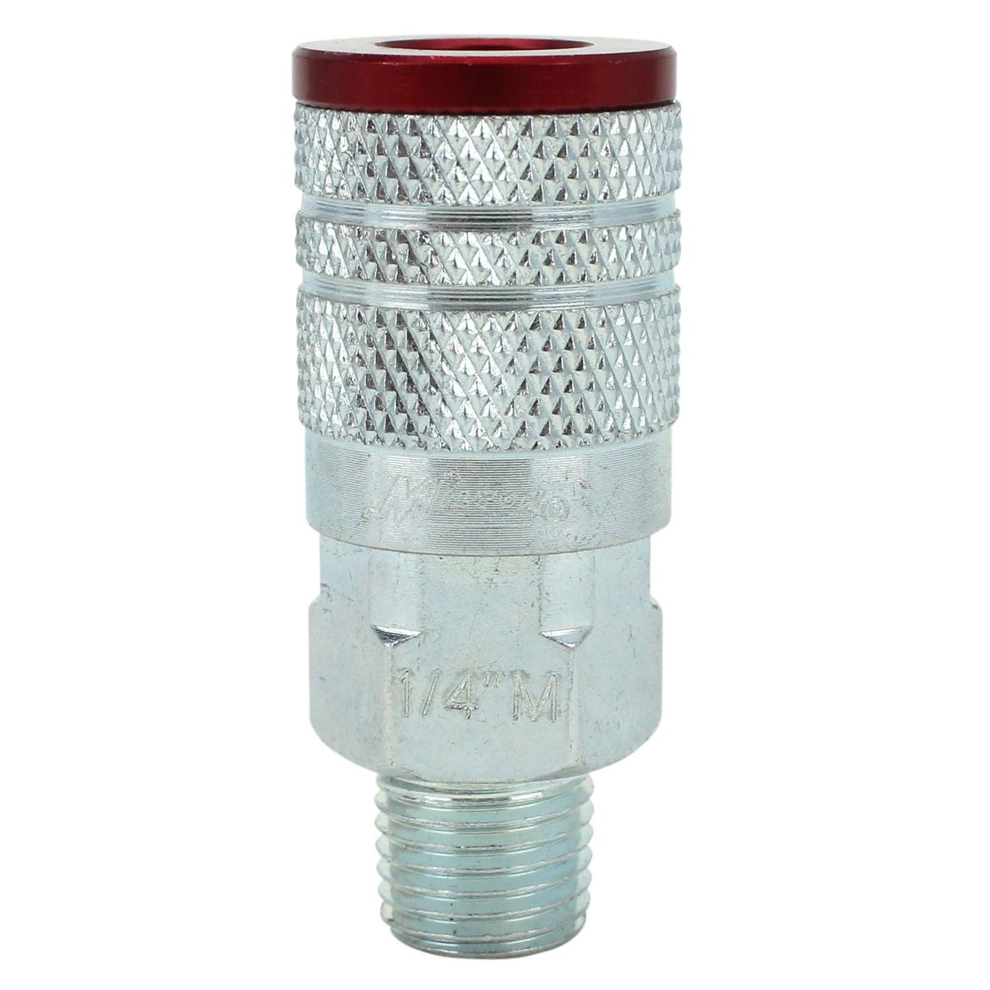 Milton® COLORFIT® Coupler & Plug Kit - (M-STYLE® , Red) - 1/4" NPT (14-Piece)